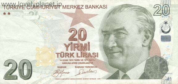 紙幣・貨幣トルコ